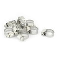 thumbnail image 2 of 10 Pcs Adjustable 9mm-16mm Cable Tight Clamp Pipe Coolant Hose Fitting Clip, 2 of 5