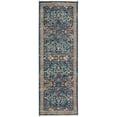 thumbnail image 2 of Rugs.com Lola Collection Rug – 6 Ft Runner Navy Blue Medium Rug Perfect For Hallways, Entryways, 2 of 9