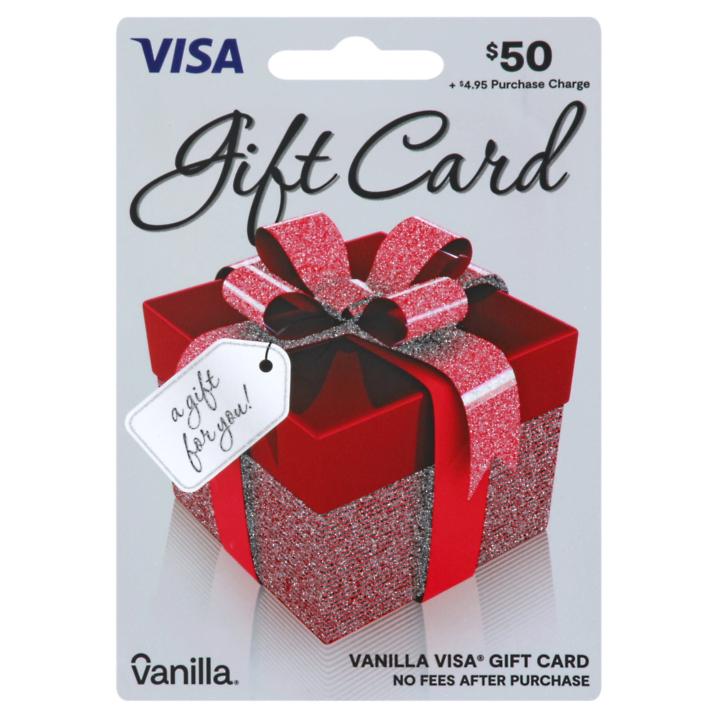  Visa $50 Balloons Gift Card (plus $4.95 Purchase Fee