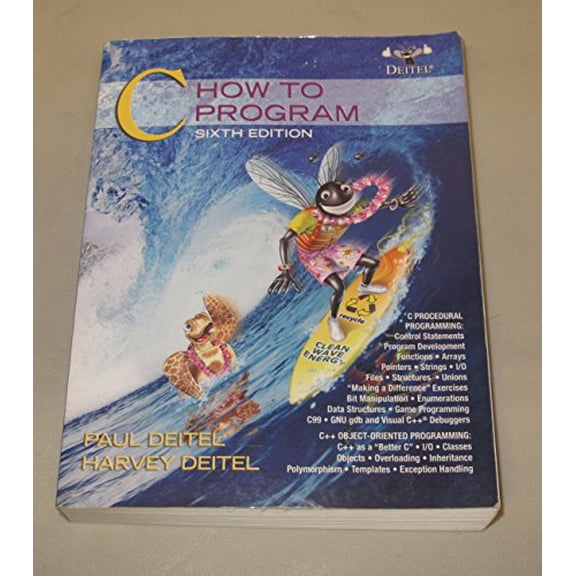 Pre-Owned C: How to Program (6th Edition) (Paperback) 0136123562 9780136123569