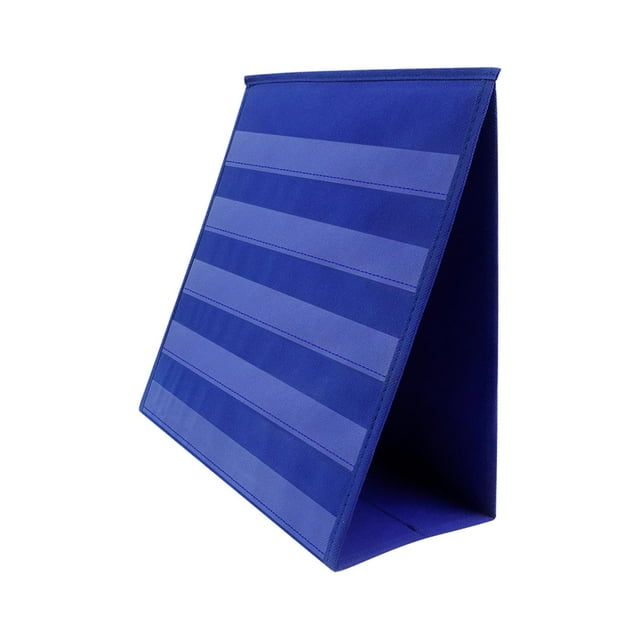 ZheElen Tableau de Poche Double Face pour Enfants, Bleu 30.5x15.2x33.5cm