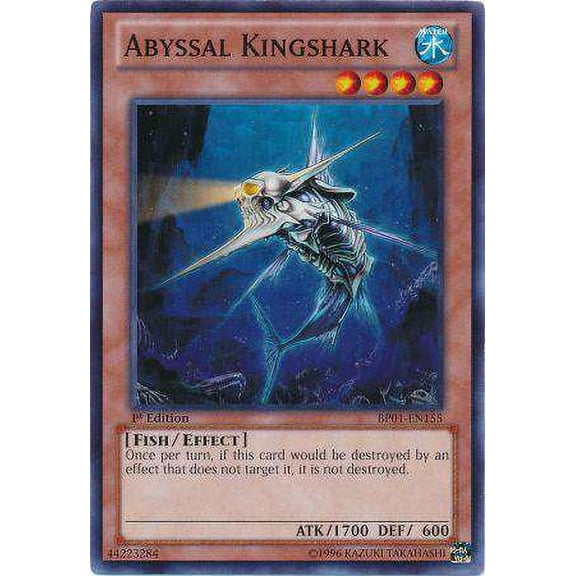 YuGiOh Battle Pack: Epic Dawn Starfoil Abyssal Kingshark BP01-EN155