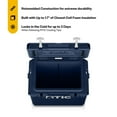 thumbnail image 2 of RTIC 20 QT Ultra-Tough Rotomolded Hard-Sided Ice Chest Cooler, Fits 30 Cans, Navy, 2 of 8