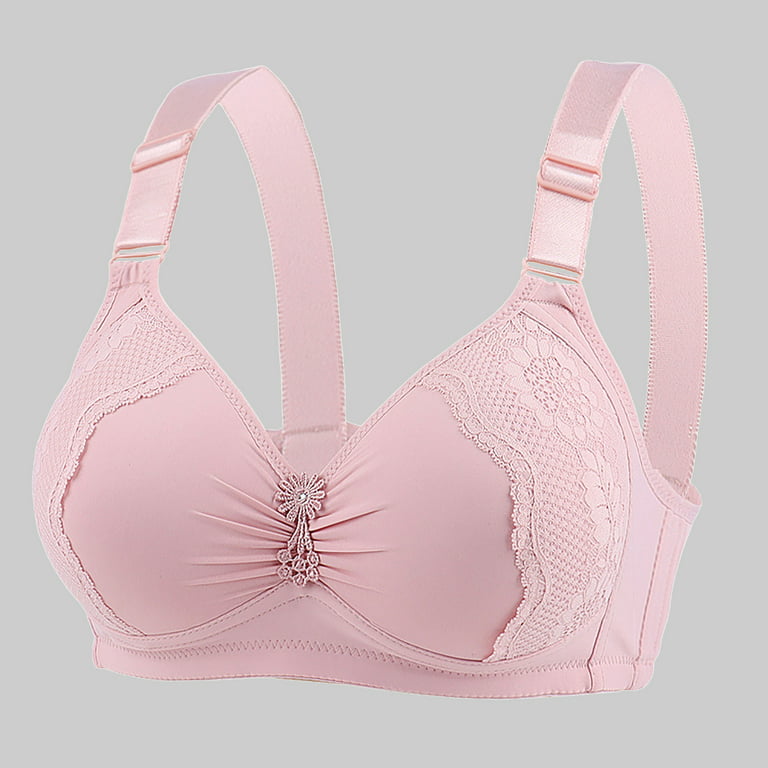 YWDJ Everyday Bras for Women Push Up No Underwire Plus Size for Sagging  Breasts Breathable Ladies Traceless No Steel Ring Gathering Underwear Bras  for