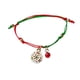 thumbnail image 2 of Pulseras para mujer, regalos para mujer 2020, nueva pulsera tejida a mano con copos de nieve y árbol de Papá Noel, regalo festivo, joyería, pulsera de aleación., 2 of 3