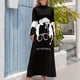 thumbnail image 3 of Vestido largo con camiseta clásica de Noam Chomsky, vestidos largos para mujer, ropa de mujer, vestido sexy con estilo coreano para mujer, 3 of 4
