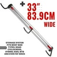thumbnail image 3 of PRO BIKE TOOL Bike Wall Rack Adjustable Storage Mount (3 Bikes), 3 of 4