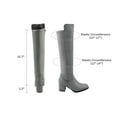 thumbnail image 3 of DREAM PAIRS Women's Knee High Stretchy Fashion Boots, 3 of 5