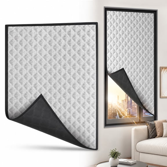 Blackout Curtains for Bedroom 35.4x47.2 Inch, Room Darkening Window Curtain Panel Thermal Insulated, Sun Shade Dorm Window Treatment, 1 Panel