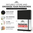 thumbnail image 4 of Productivity Store Password Book,5'' x 8'', Black, 4 of 7