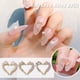 thumbnail image 4 of 30PCS Nail Love Alloy Drill Nail Art Jewelry en 3 estilos, perla diamante izquierda y derecha empalme Love Nail Art Decoración, 4 of 6