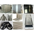 thumbnail image 5 of Highly Conductive Copper Fabric Blocking WiFi 5G Signal Anti-Radiation Military Grade for Radiowave Microwave, Electromagnetic Fields RF Shielding 39"x43" inch, 5 of 5