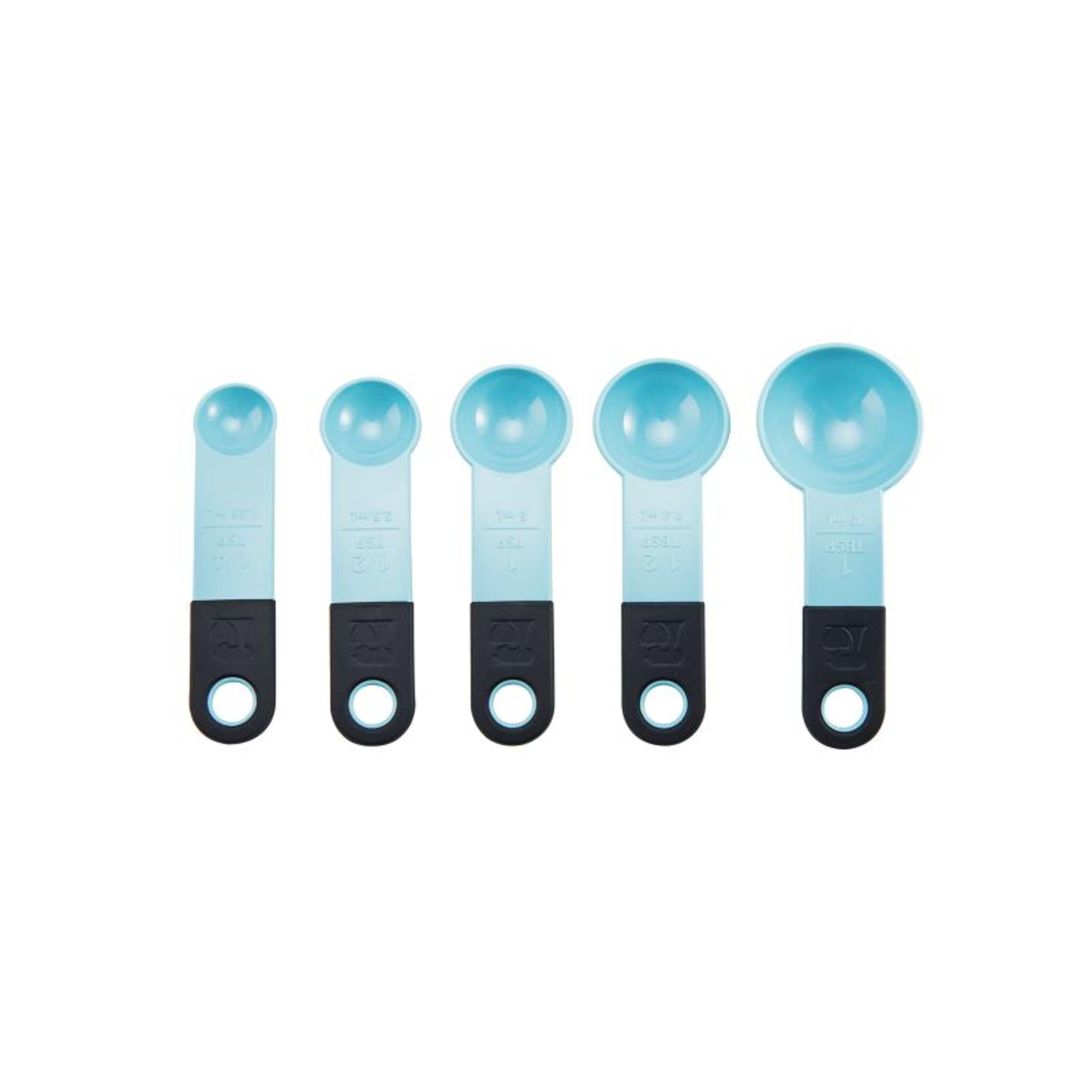 Kitchenaid Measuring Spoons, Set Of 5, Aqua Sky