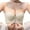 White, variant on Gyexs Women's Front Closure Bra with Non- and Strapless Design Front Closure Womens Seamless Comfortable Bandeau Pushup Bra #Beige