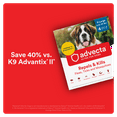 thumbnail image 3 of ADVECTA Ultra Flea and Tick Topical Treatment for Extra Large Dogs, Over 55lbs, 2 Month Supply, 3 of 12