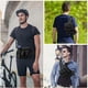 thumbnail image 5 of Riñonera táctica Dinheiro con portabotellas, riñonera militar, impermeable, Molle, portabotellas, multifuncional, para mujeres, hombres, senderismo, correr, acampar, trekking y ciclismo, 5 of 5