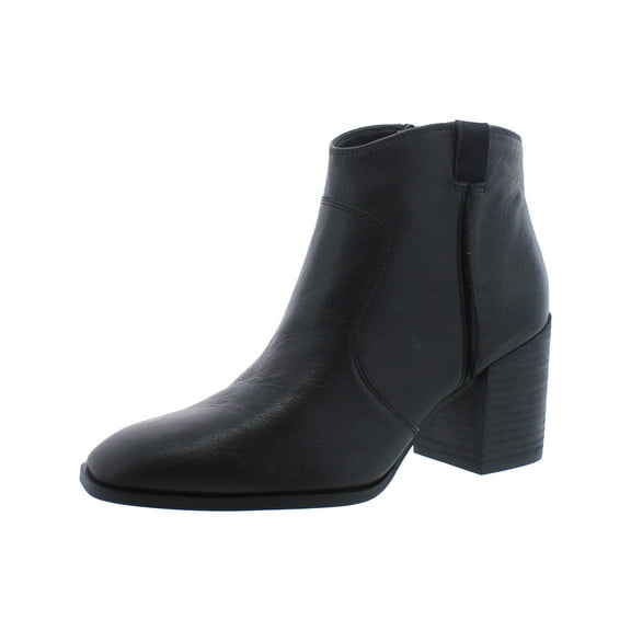 Vionic Womens Regan Leather Heels Ankle Boots