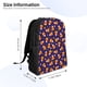 thumbnail image 4 of Disketp Candy Corn (2) Mochila Unisex de Apertura Lateral Completa, Mochila para Laptop para Escuela, Trabajo y Viajes, 4 of 8
