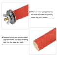 thumbnail image 4 of 0.6x7.9" Bird Paw Grinding Stick Parrot LoveBird Parakeet Cockatiel Perch Stand, Red 2 Pack, 4 of 6