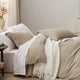 thumbnail image 4 of Juego de fundas de edredón Bedsure Deep Beige King Size, 3 piezas, 4 of 9
