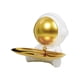 thumbnail image 2 of Bandeja organizadora de almacenamiento con forma de astronauta, ideal para aperitivos, manualidades y adornos. Oro blanco, 2 of 7