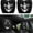 C, variant on 2PCS Ghost Face Headrest Covers, Funny Halloween Car Decorations,Scary Face Printing Auto Seat Universal Elastic Models Headrest Protector Halloween Gifts