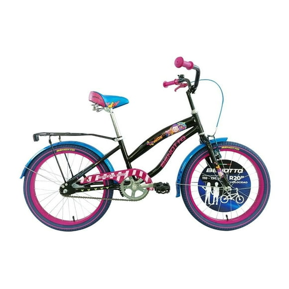 Bicicleta Benotto Giselle Cross Rodada 20 Negro