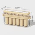 thumbnail image 2 of Popsicle Mold Set 6 Pieces Homemade Silicone Popsicle Manufacturer Easy Release Ice Cream Mold Reusable Diy Pops Mold, 2 of 4
