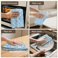 thumbnail image 5 of 6 Pcs Funny Kitchen Towels,Orange Boho Geometric and Plant Pattern Microfiber Dish Towels,Kitchen Tea Towels,Kitchen Towel Set (18" X 26"), 5 of 7