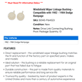 thumbnail image 2 of Windshield Wiper Linkage Bushing - Compatible with 1982 - 1984 Dodge Rampage - Dorman, 2 of 2