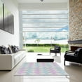 thumbnail image 6 of Ahgly Company Indoor Square Patterned Water Blue Novelty Area Rugs, 4' Square, 6 of 6