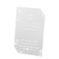 thumbnail image 1 of Nail Color Display Stand Acrylic Transparent Nail Art Display Board Nail Art Showing Holder Detachable False Tip Display Stand Rack, 1 of 9