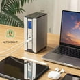 thumbnail image 6 of SKE Mini UPS 30000mAh Battery Backup & Surge Protector Uninterruptible Power Supply UPS for Router Modem PoE DC USB Type-C Ports Sirius, 6 of 7