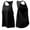 Black, variant on HUANBAI Women's Workout Tank Top Sleeveless Yoga Running Camisole Athletic Sports Top For Women Breathable Hollow Out Design Women's Tank Top