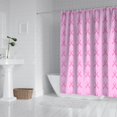 thumbnail image 2 of Pink Breast Cancer Shower Curtain 72"x84" ,Bathroom Decorative Shower Curtains Set with 12 Hooks,Modern Waterproof Washable Shower Curtain, 2 of 6