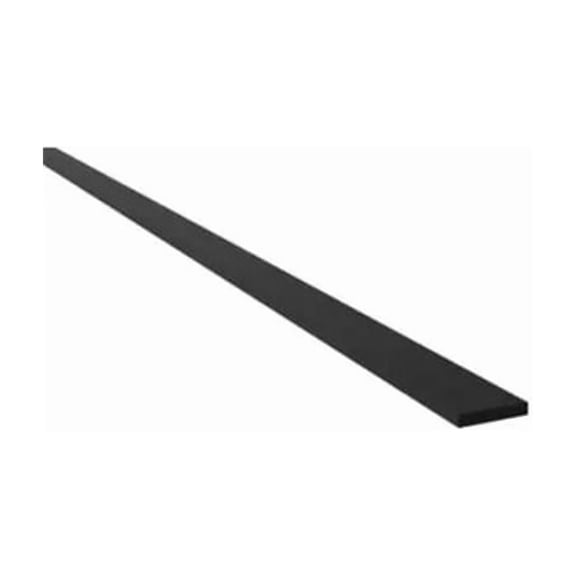 Pemko 5110BL120 120" (10') Self Adhesive Astragal Black Finish