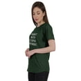 thumbnail image 3 of Inkmeso T-Shirt Femme Citation "Je Ne Suis Plus avec Stupide" avec Imprimé Graphique, 3 of 7