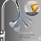 thumbnail image 5 of Matsuzay Grifos rociadores, boquilla de agua, aireadores de filtro de alta presión, extensor de grifo, accesorios de cocina para baño, hogar Juegos de accesorios de baño Largo, 5 of 6