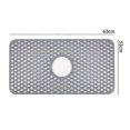 thumbnail image 1 of Cutout Sink Mat Non-Slip Sink Mat Silicone Protector for Kitchen Heat, 1 of 4
