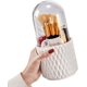 thumbnail image 4 of Make Up Brush Holder 360 Rotating Makeup Organiser with Dustproof Lid Spinning Cosmetic Organizer Storage Box for Lipstick Lip Gloss, 4 of 4