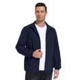 thumbnail image 2 of Iceglad Men's Lightweight jacket Full Zip Windbreaker Athletic Jacket with Pockets Size Up Recommended Casual Track Jacket Breathable Outdoor Running Sportswear Coat for Training Fitness, 2 of 8