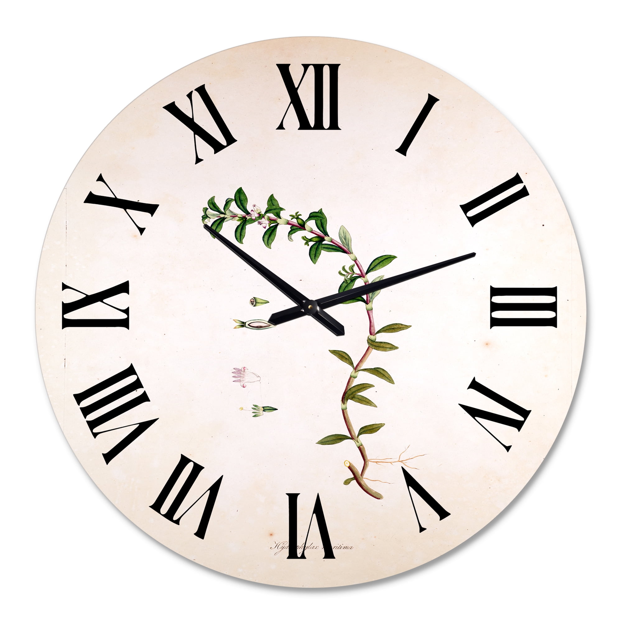 Designart 1 in Farmhouse Wall Clock