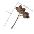 thumbnail image 2 of FESTFENDS 6Ud Ramillete De Pincones Artificiales Con Detalles Realistas Para De Fiesta, 2 of 8