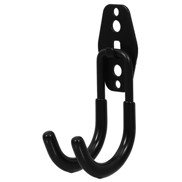 BESTYASH Homeowners 4Pcs Black Hook for Water Pipe Hooks