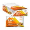 PROBAR - MEAL Bar, Peanut Butter - Natural Energy, Non-GMO, Gluten-Free, Plant-Based Protein, 12 Count