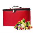 thumbnail image 5 of Bolsa de Picnic de Gran Capacidad de 10 Litros, Lonchera Portátil para Acampar Al Aire Libre, Bolsa Aislante Impermeable para Refrigeración del Automóvil Roja, 5 of 5