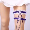 thumbnail image 4 of Bridal Throw Lace Garter For Bachelorette Party Weddings Women Elastic Leg Ring, 4 of 5