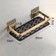thumbnail image 5 of Bathroom Wall Mount Shelf Rack for Shampoo and Makeup Storage Easy Installation, 5 of 9