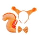 thumbnail image 2 of Kit de disfraz de cola de animal para cosplay, diadema para fiestas temáticas de animales, fiestas, decoración naranja, 2 of 8