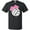 AB-Black, variant on Inktastic Volleyball with Pink Bow T-Shirt